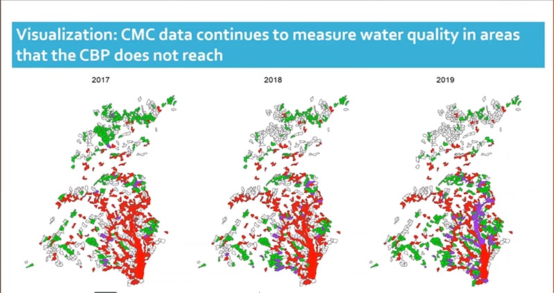 Maps of Chesapeake Bay watershed