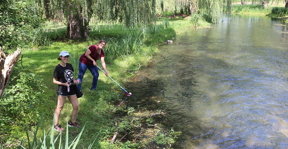 stream monitoring in Pennsylvania