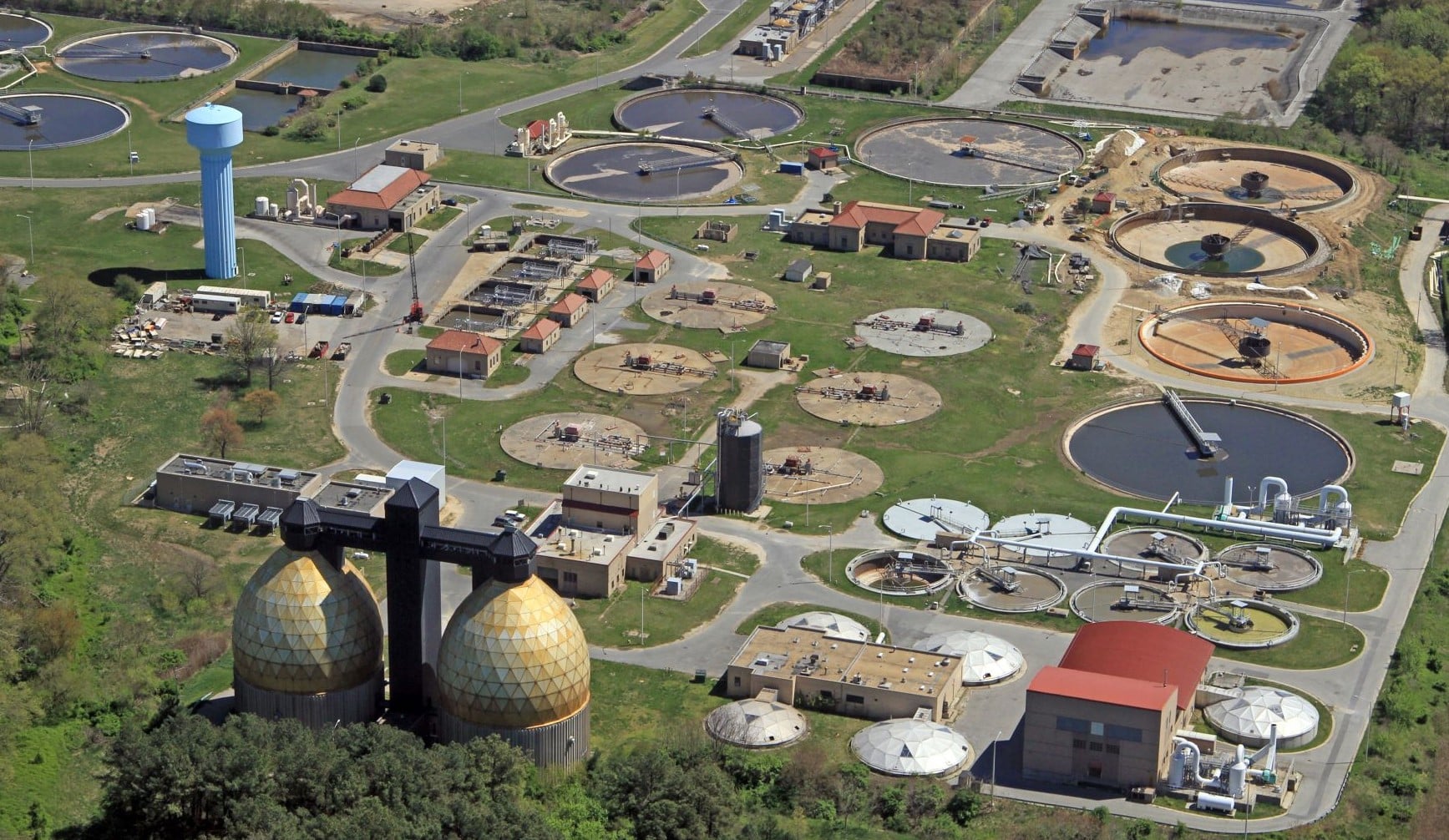 Back River Wastewater Treatment Plant photo from UMCES