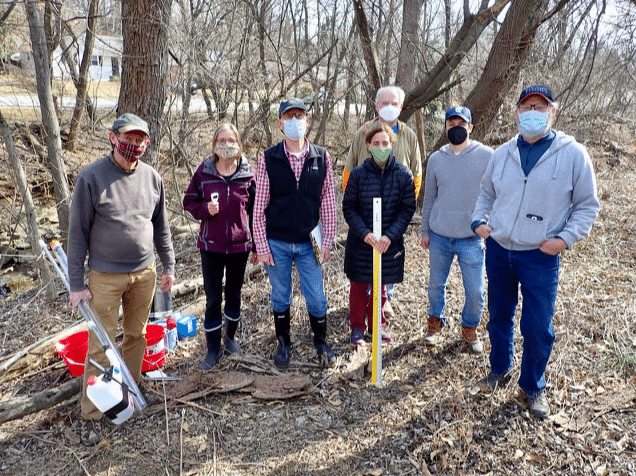 Volunteers at Taylor Run