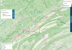 Centre County Pennsylvania Senior Environmental Corps chemical data in the Chesapeake Data Explorer